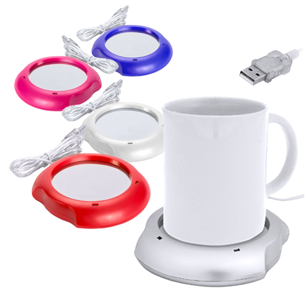 Calentador Tazas Mug Conexión USB. Cable Incluido