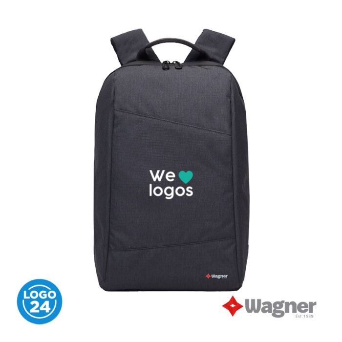 Mochila Machen personalizada con logo corporativo, ideal para campañas empresariales en Chile