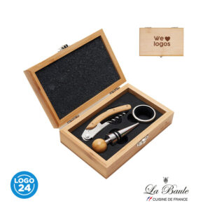 Set de vino Laroche, una opción elegante y sofisticada ideal para regalos corporativos en Chile